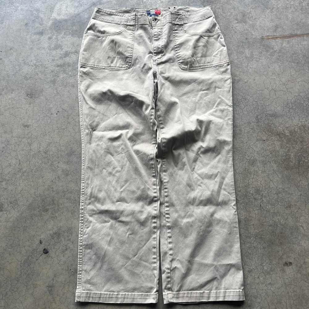 French <uff cream/tan pants Size 16